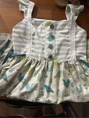 Girls dress by Busy bee smocks